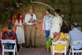 Simon and Margret Mareeba wedding