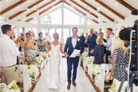 Bride and Groom after the cremony photo